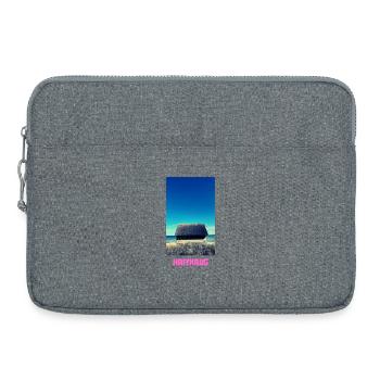 HAFFKRUG Strand - Laptoptasche 15" - Grau meliert - Vorne