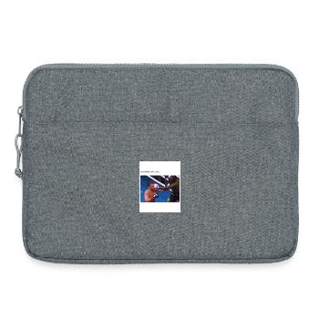 Sunday Boxing Moment - Laptop bag 15" - heather grey - Front