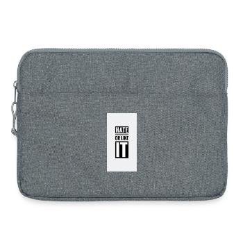 NG20220913 044511 01 - Laptoptasche 15" - Grau meliert - Vorne