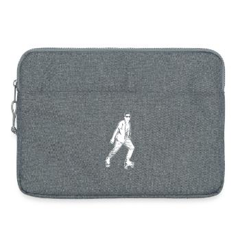 Patineurs à roulettes - Sacoche pour ordinateur portable 15 pouces - gris chiné - Devant
