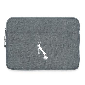 pickpocket - Laptop bag 15" - heather grey - Front