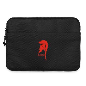 Antique Warrior Red Helmet - Laptop bag 15" - black - Front