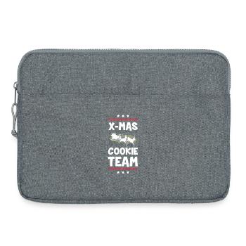 X-Mas Cookies Team - Laptop bag 15" - heather grey - Front