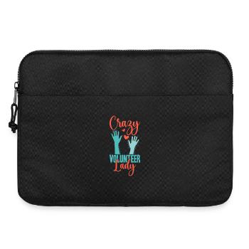 Appréciation du Bénévolat Volontaire Folle Bénévole - Sacoche pour ordinateur portable 15 pouces - noir - Devant