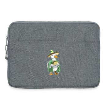 Ente Taco - Laptoptasche 15" - Grau meliert - Vorne