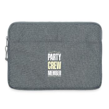 Party Crew - Laptoptasche 15" - Grau meliert - Vorne