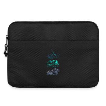 Dinosaurier-Schädel - Laptoptasche 15" - Schwarz - Vorne