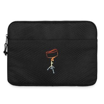 Tambour vintage - Sacoche pour ordinateur portable 15 pouces - noir - Devant