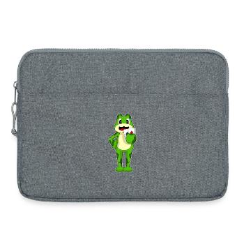 Frog Poker Cartes de poker - Sacoche pour ordinateur portable 15 pouces - gris chiné - Devant