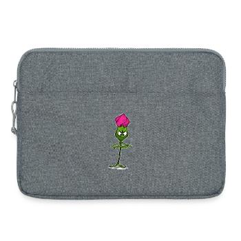 No Carnation - Not My Day - Laptop bag 15" - heather grey - Front