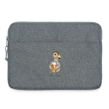 Duck Juice - Laptop bag 15" - heather grey - Front