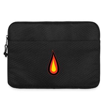 Flamme d’Allemagne - Noir Rouge Or Design - Sacoche pour ordinateur portable 15 pouces - noir - Devant
