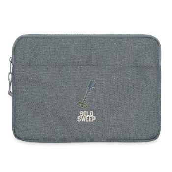 Introverted metal detector hobbyist - Laptop bag 15" - heather grey - Front