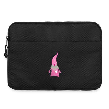 Wichtel Flausch Weihnachten Zwerg Herz Bart Mütze - Laptoptasche 15" - Schwarz - Vorne