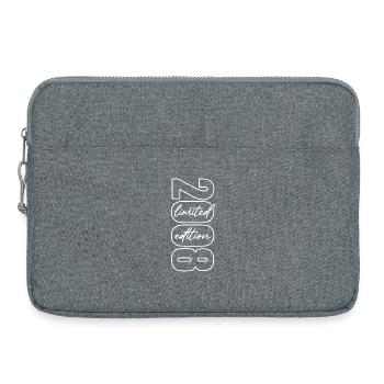 Édition limitée cadeau d’anniversaire 2008 - Sacoche pour ordinateur portable 15 pouces - gris chiné - Devant