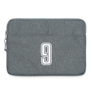9 - Laptoptasche 15" - Grau meliert - Vorne