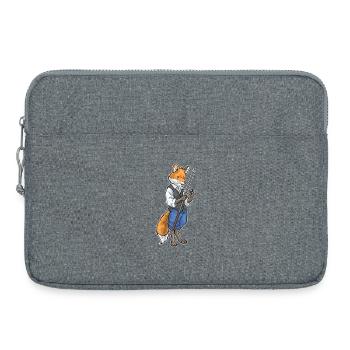 Fuchs Billiard Queue Sport - Laptoptasche 15" - Grau meliert - Vorne