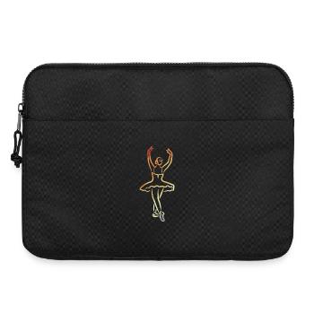 Ballerine Croquis Look Vintage - Sacoche pour ordinateur portable 15 pouces - noir - Devant