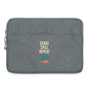 Shaker Steckt Fest Anfänger-mixologe - Laptoptasche 15" - Grau meliert - Vorne