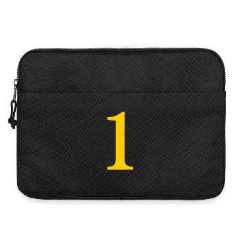 1. 1 AN. 1er ANNIVERSAIRE. ANNIVERSAIRE 1 AN - Sacoche pour ordinateur portable 15 pouces - noir - Devant