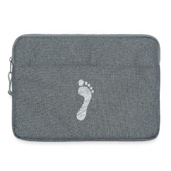Natural Runners Barefoot White - Laptop bag 15" - heather grey - Front