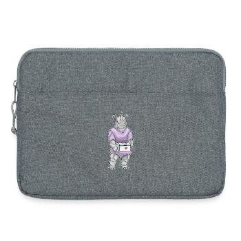 Rhino Nurse First Aid Kit - Laptop bag 15" - heather grey - Front