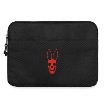 Red Rabbit Skull - Laptop bag 15" - black - Front