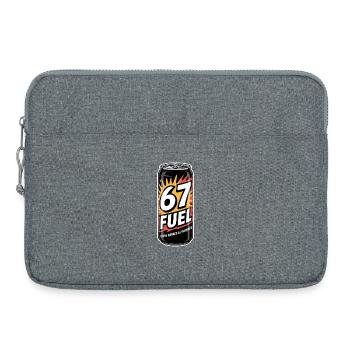 67 Fuel Energy Can 67 Caffeine Power - Laptop bag 15" - heather grey - Front