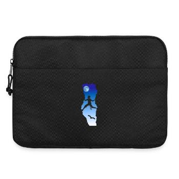 Escalade de nuit - Sacoche pour ordinateur portable 15 pouces - noir - Devant
