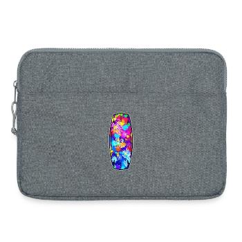 Planche de surf, Surf, Wakeboard, Sports nautiques, Wakesurf - Sacoche pour ordinateur portable 15 pouces - gris chiné - Devant