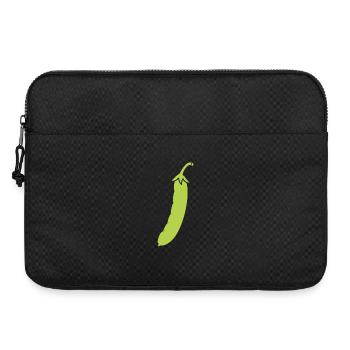 French bean - Laptop bag 15" - black - Front