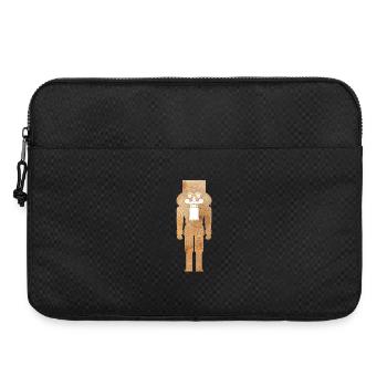Nussknacker Holz Weihnachten Erzgebirge Natur - Laptoptasche 15" - Schwarz - Vorne