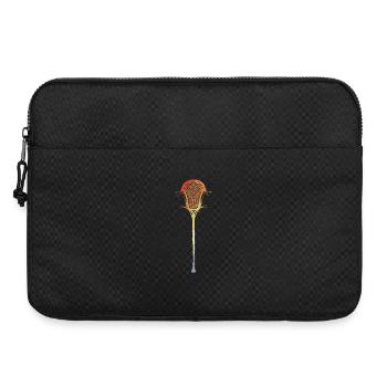 Bâtons de crosse rétro - Sacoche pour ordinateur portable 15 pouces - noir - Devant