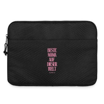 Best mom in the world - Laptop bag 15" - black - Front