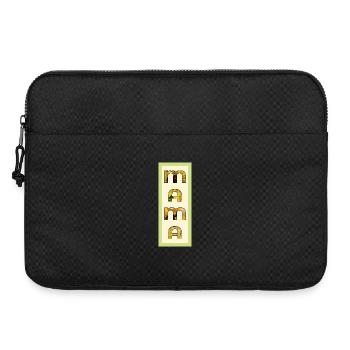 Maman des champs de tournesols - Sacoche pour ordinateur portable 15 pouces - noir - Devant