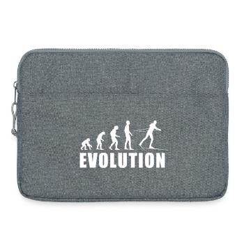 EVOLUTION SKI DE FOND Biathlon Combiné nordique - Sacoche pour ordinateur portable 15 pouces - gris chiné - Devant