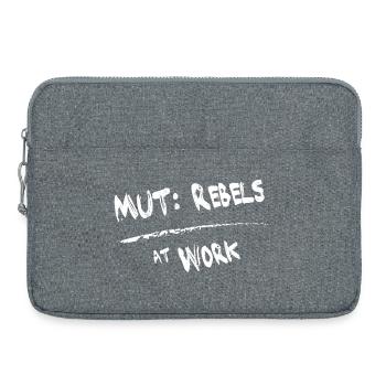 MUT Rebels - Laptoptasche 15" - Grau meliert - Vorne