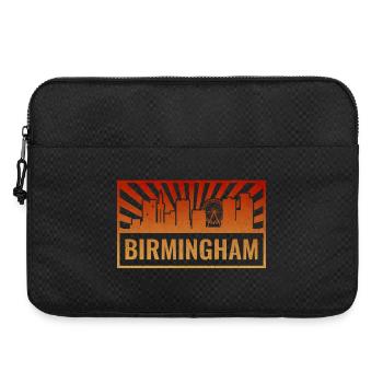 Birmingham Skyline Sonnenstrahlen - Laptoptasche 15" - Schwarz - Vorne