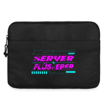 Server Flüsterer - Laptoptasche 15" - Schwarz - Vorne