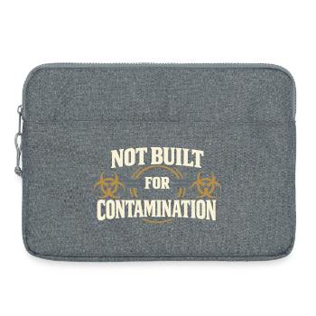 Mikrobiologie - Laptoptasche 15" - Grau meliert - Vorne