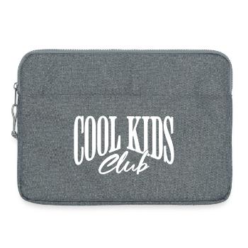 Cool Kids Club - Laptop bag 15" - heather grey - Front