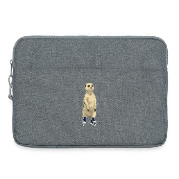 Patins en ligne Suricates - Sacoche pour ordinateur portable 15 pouces - gris chiné - Devant