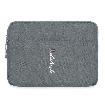Danemark - Sacoche pour ordinateur portable 15 pouces - gris chiné - Devant