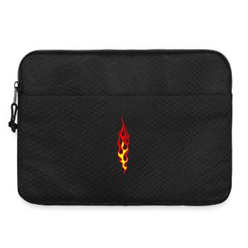 flammen - Laptoptasche 15" - Schwarz - Vorne