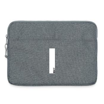 NOIA17 - Sacoche pour ordinateur portable 15 pouces - gris chiné - Devant