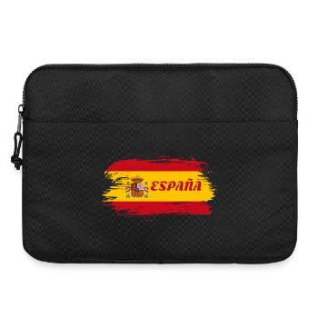 Spain Flag / Gift Madrid Barcelona - Laptop bag 15" - black - Front