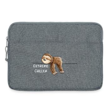 Extreme Chiller Sloth I Chill - Laptop bag 15" - heather grey - Front