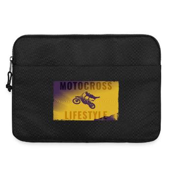 Saut de style de vie en motocross - Sacoche pour ordinateur portable 15 pouces - noir - Devant