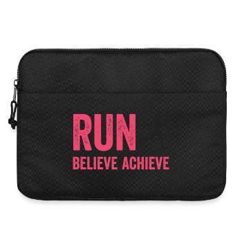 Marathon - Run. Believe. Achieve. - Laptop bag 15" - black - Front