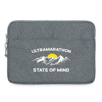 Ultramarathon - State of Mind - Laptop bag 15" - heather grey - Front